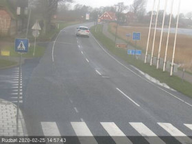 Obraz podglądu z kamery internetowej Rudbøl border crossing